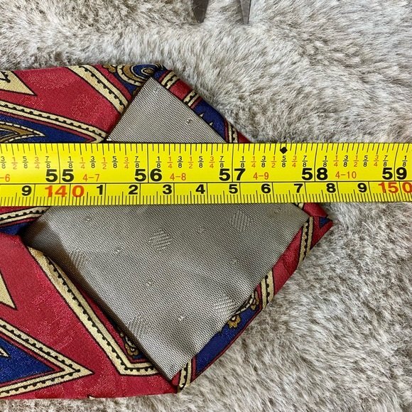 Adolfo Couture Paisley Silk Tie - Picture 3 of 5